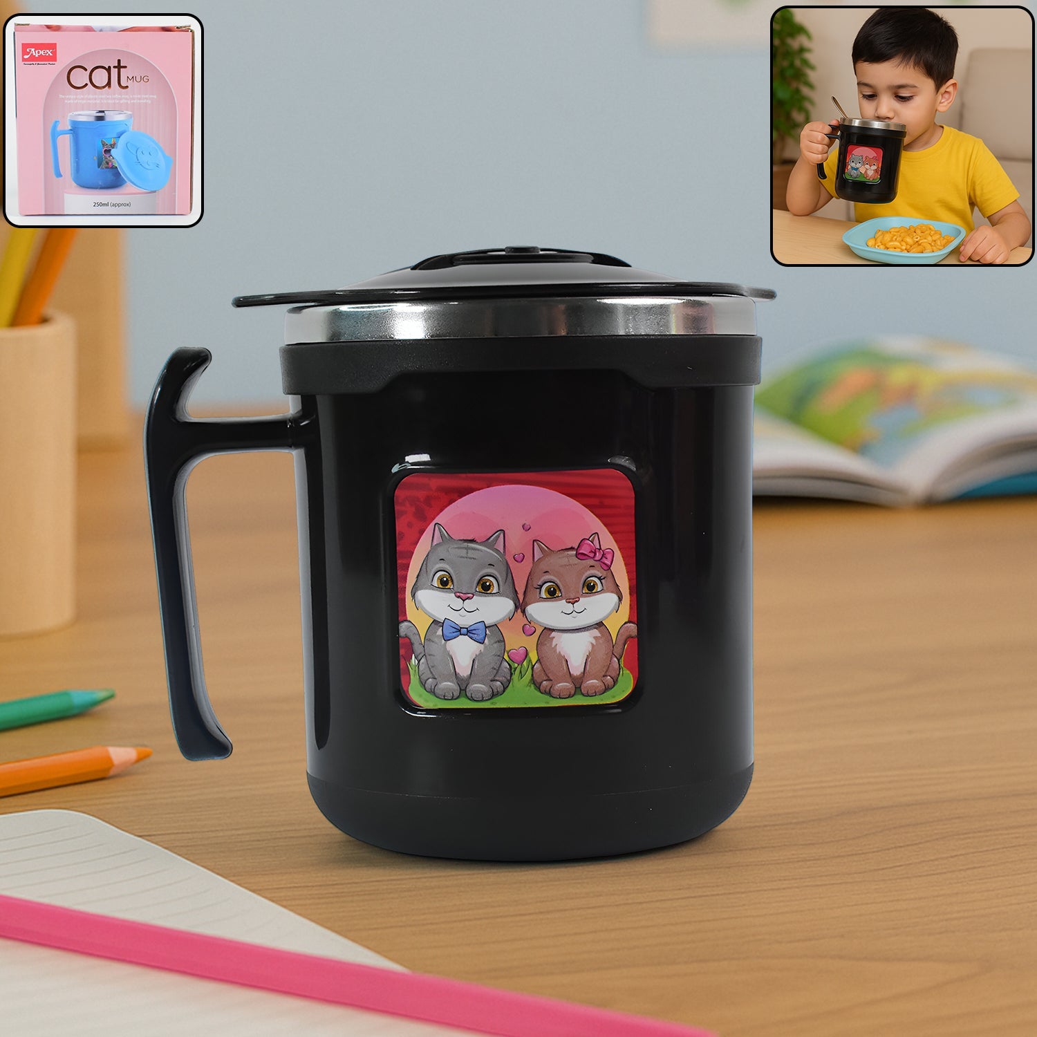 Cat Design SS Insulated Bottle Cat Design SS Insulated Bottle